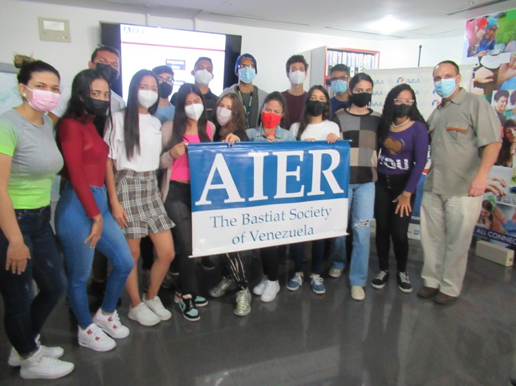 La Sociedad Bastiat tuvo su primer evento presencial del 2022 en la ciudad de&nbsp;Caracas