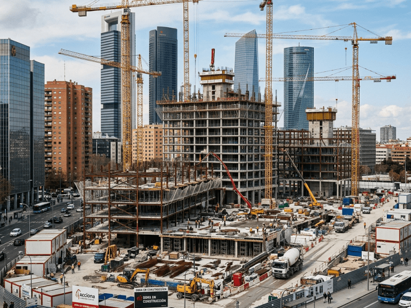 El impulso de la construcción para la recuperación económica del&nbsp;país